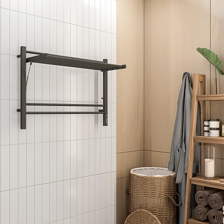 Горизонт П8 800х600 электро КС ЧЕРНЫЙ МУАР (sensor quick touch) Полотенцесушитель TERMINUS Егорьевск - фото 4 Горизонт П8 800х600 электро КС ЧЕРНЫЙ МУАР (sensor quick touch) Полотенцесушитель TERMINUS Егорьевск - фото 4