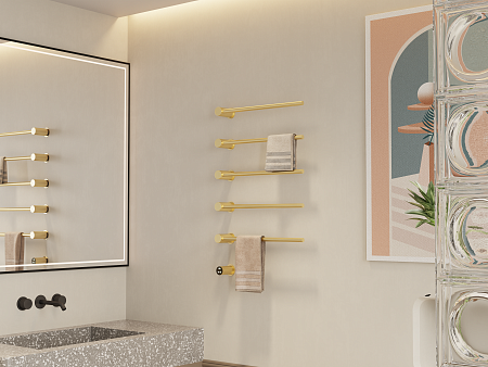 Аккорд П5 500х800 электро Полотенцесушитель TERMINUS Брашированное золото Егорьевск - фото 5 Аккорд П5 500х800 электро Полотенцесушитель TERMINUS Брашированное золото Егорьевск - фото 5