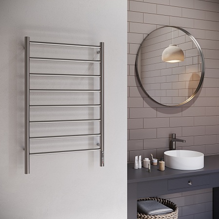 Аврора П8 500х850 Электро Полотенцесушитель TERMINUS Оружейная сталь Егорьевск - фото 3 Аврора П8 500х850 Электро Полотенцесушитель TERMINUS Оружейная сталь Егорьевск - фото 3