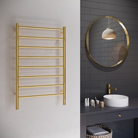 Аврора П8 500х850 Электро Полотенцесушитель TERMINUS Золото Егорьевск - фото 3 Аврора П8 500х850 Электро Полотенцесушитель TERMINUS Золото Егорьевск - фото 3