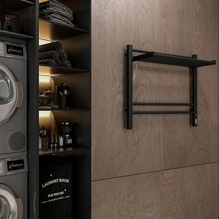 Горизонт П8 600х600 электро КС ЧЕРНЫЙ МУАР (sensor quick touch) Полотенцесушитель TERMINUS Егорьевск - фото 4 Горизонт П8 600х600 электро КС ЧЕРНЫЙ МУАР (sensor quick touch) Полотенцесушитель TERMINUS Егорьевск - фото 4