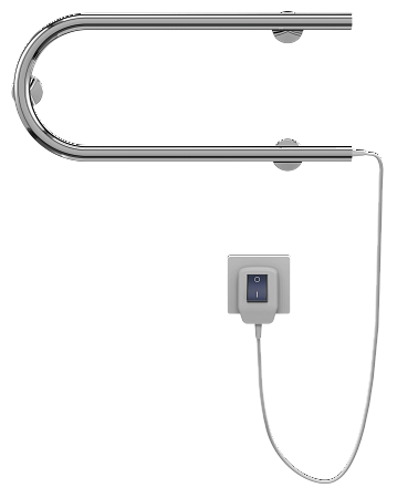 Электро 25 П-обр 600х200 Полотенцесушитель TERMINUS Егорьевск - фото 2 Электро 25 П-обр 600х200 Полотенцесушитель TERMINUS Егорьевск - фото 2