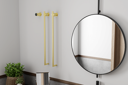 Рондо П2 350х760 электро Полотенцесушитель TERMINUS Брашированное золото Егорьевск - фото 6 Рондо П2 350х760 электро Полотенцесушитель TERMINUS Брашированное золото Егорьевск - фото 6