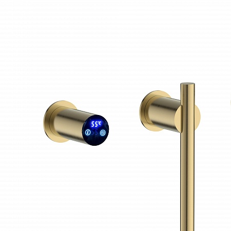 Рондо П2 350х760 электро Полотенцесушитель TERMINUS Брашированное золото Егорьевск - фото 4 Рондо П2 350х760 электро Полотенцесушитель TERMINUS Брашированное золото Егорьевск - фото 4